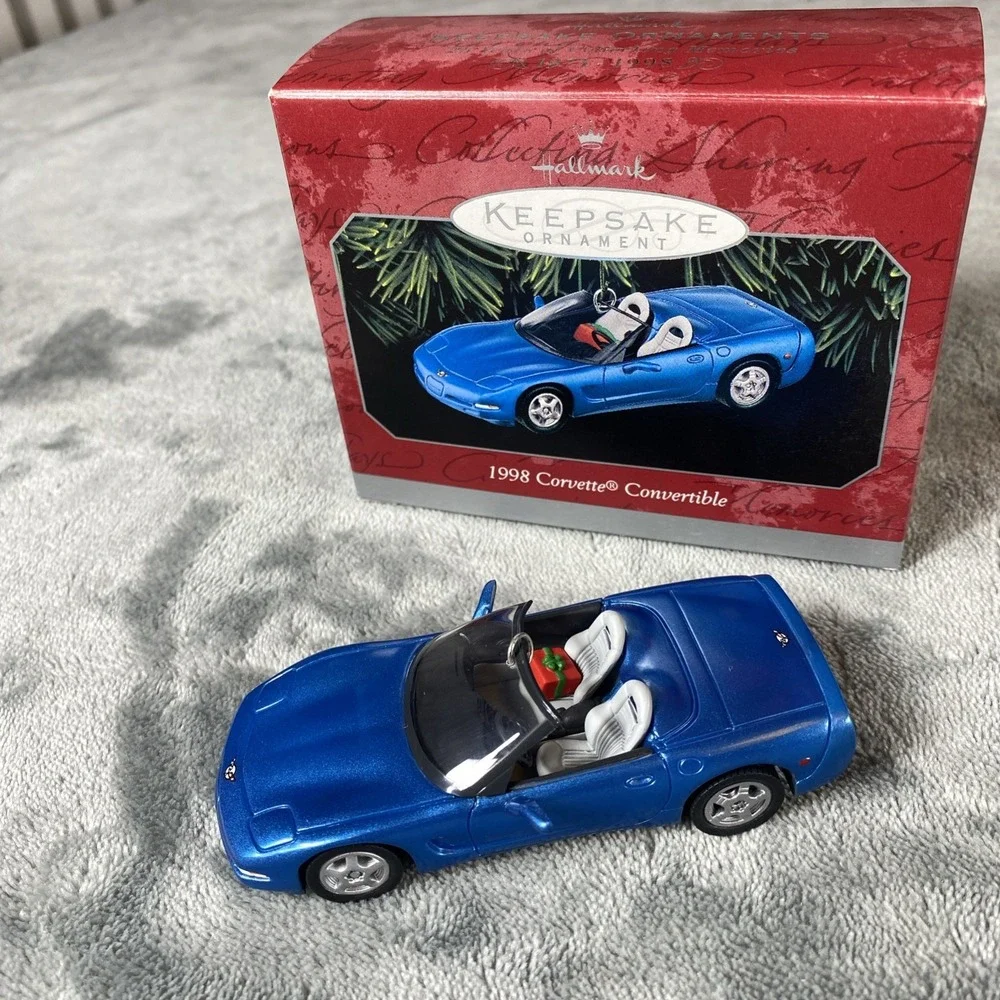 Hallmark Keepsake Ornament Christmas 1998 Corvette Convertible L1 🎄🎅